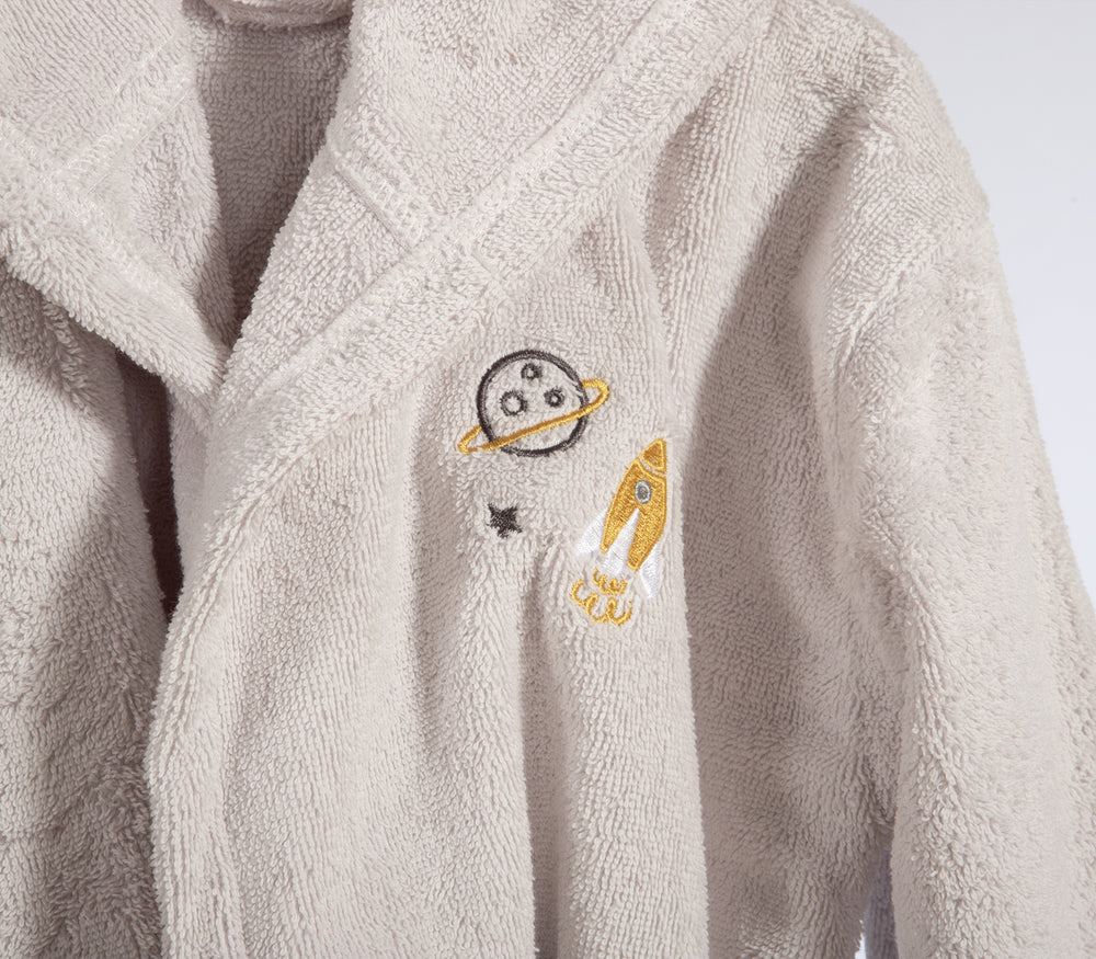 Βρεφικό Μπουρνούζι Γκρι My Universe Nef-Nef Homeware