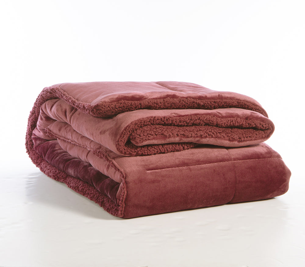 Κουβερτοπάπλωμα Διπλό Ροζ Vania 240X220 Nef-Nef Homeware