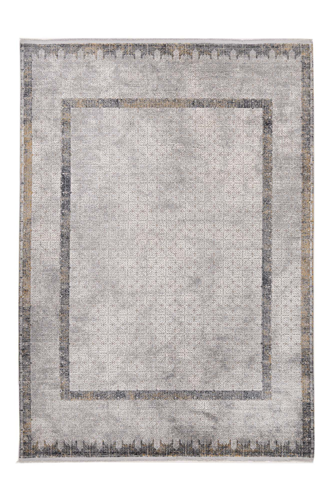 Μοντέρνο Χαλί Ανθρακί Bamboo Silk Royal Carpet 200X250 (9337A)