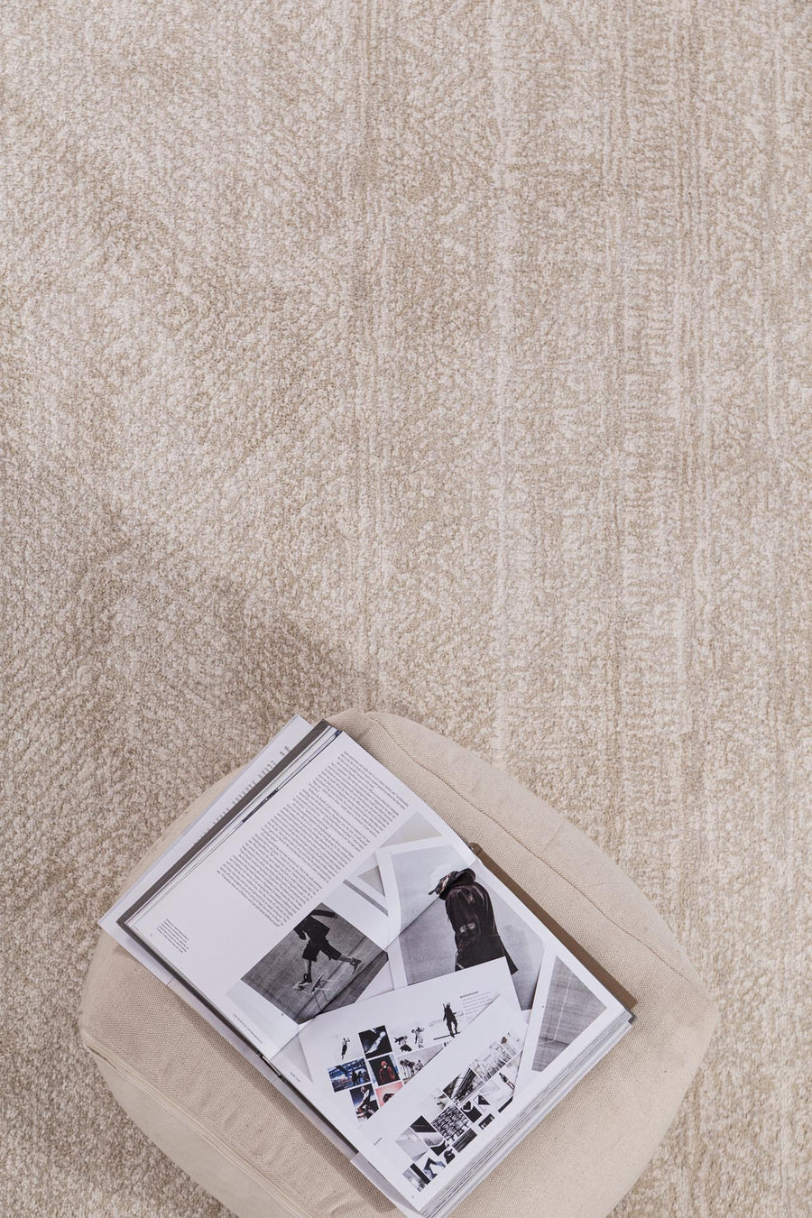 Μοντέρνο Χαλί Solid 0.70X2.00 - 1391 Κρεμ Royal Carpet
