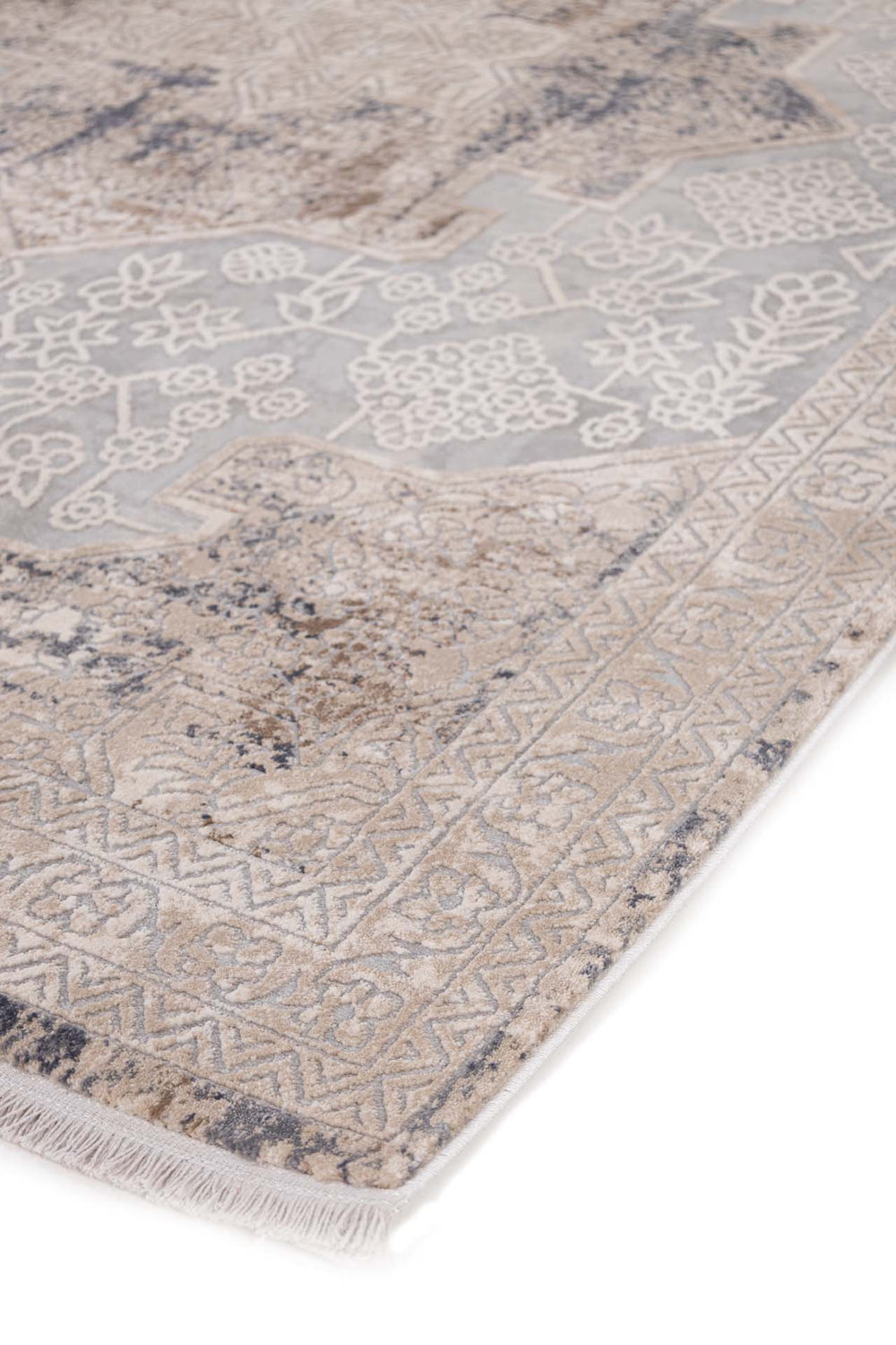 Vintage Χαλί Γκρι-Μπεζ Πολυεστερικό Allure Royal Carpet 2.00X2.50 (17519)