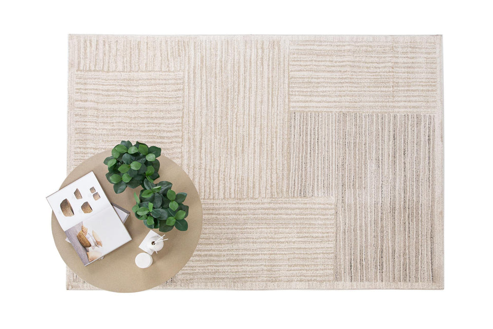 Μοντέρνο Χαλί Solid 1.60X2.30 - 1760 Λευκό Royal Carpet