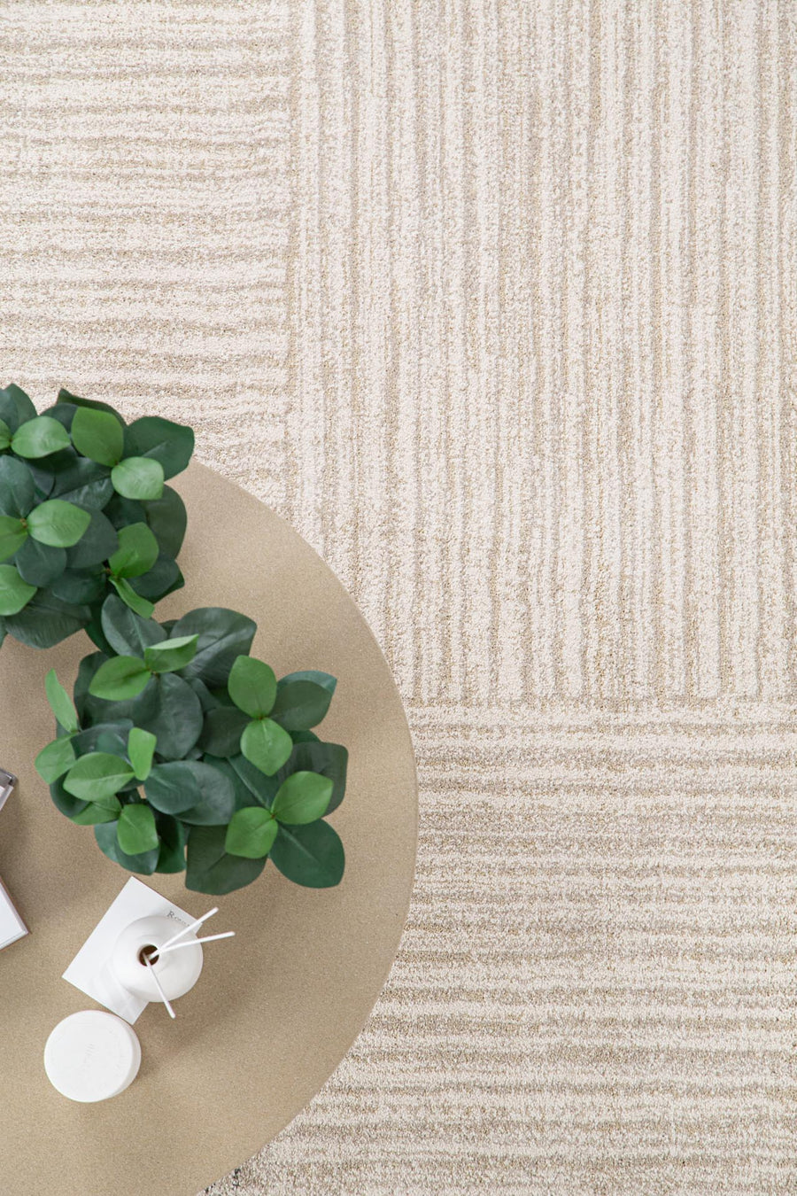 Μοντέρνο Χαλί Solid 2.00X2.50 - 1760 Λευκό Royal Carpet