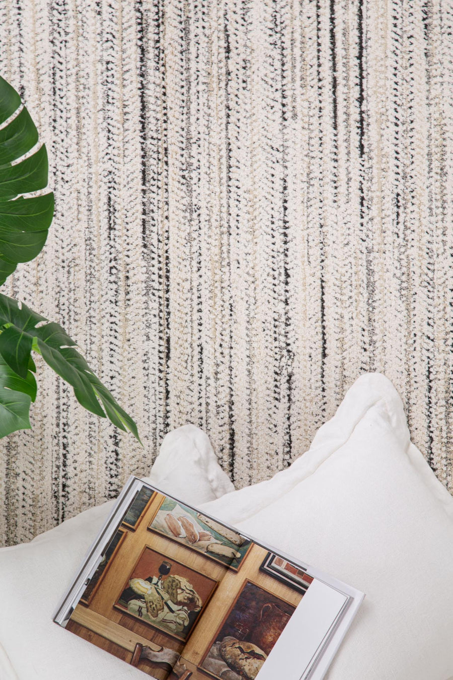 Μοντέρνο Χαλί Solid 1.60X2.30 - 1772A Λευκό Royal Carpet