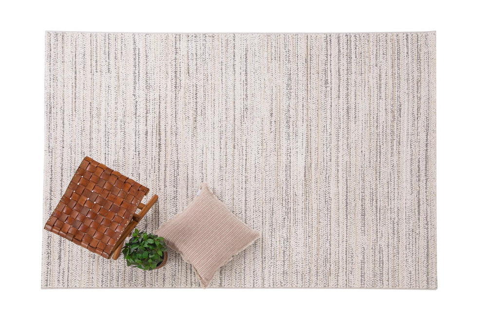 Μοντέρνο Χαλί Solid 1.60X2.30 - 1772C Λευκό Royal Carpet