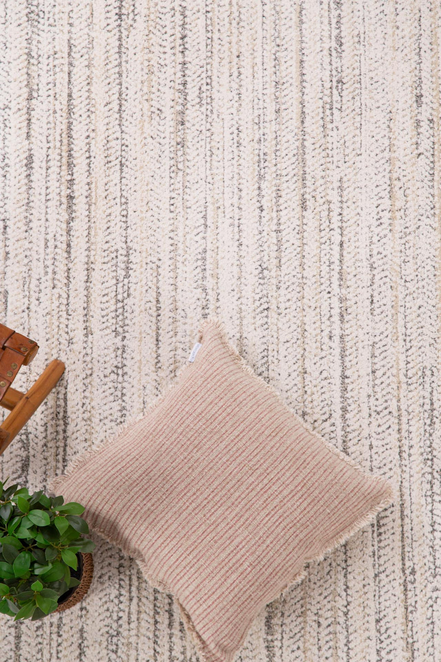 Μοντέρνο Χαλί Solid 2.00X3.00 - 1772C Λευκό Royal Carpet
