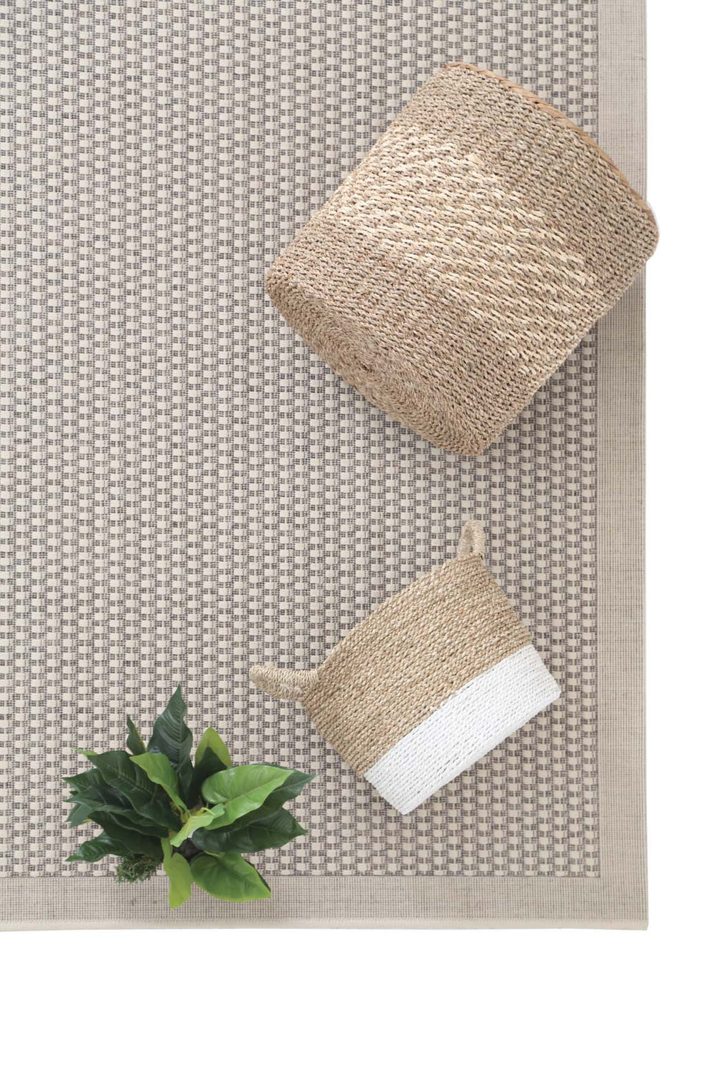Ψάθινο Χαλί Μπεζ Sand Royal Carpet 0.67X2.50