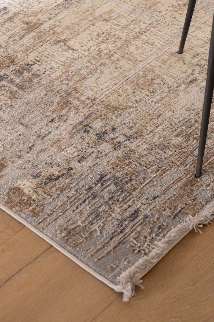 Vintage Χαλί Γκρι-Μπεζ Πολυεστερικό Allure Royal Carpet 2.40X3.00 (20175)