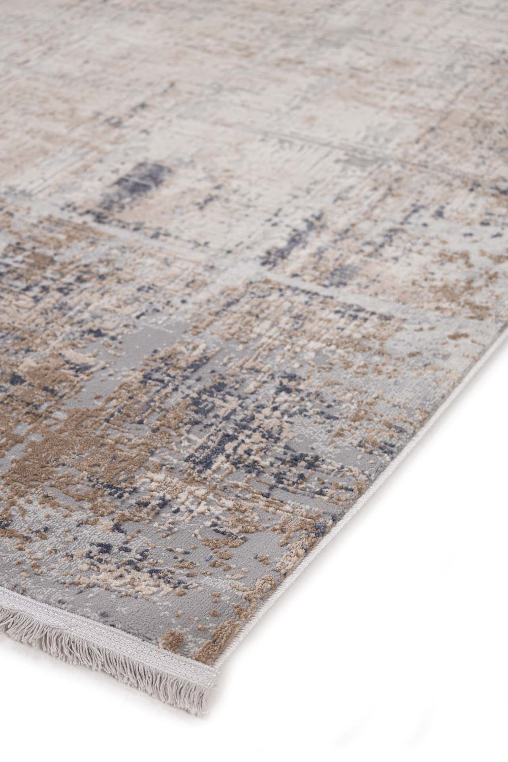 Vintage Χαλί Γκρι-Μπεζ Πολυεστερικό Allure Royal Carpet 1.20Χ1.80 (20175)