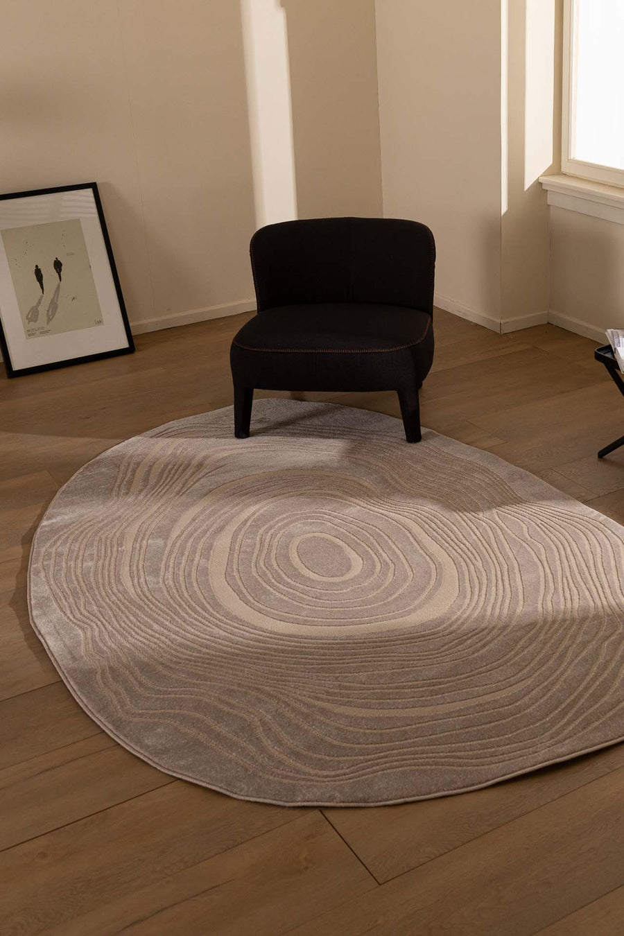 Μοντέρνο Χαλί Μπεζ Πολυεστερικό Organic Shape Royal Carpet 2.00X2.90