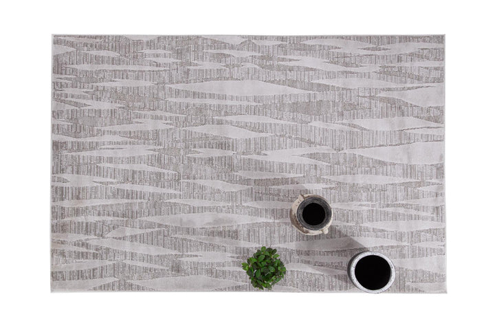 Μοντέρνο Χαλί Luna 1.60X2.30 - 31452A Γκρι Royal Carpet