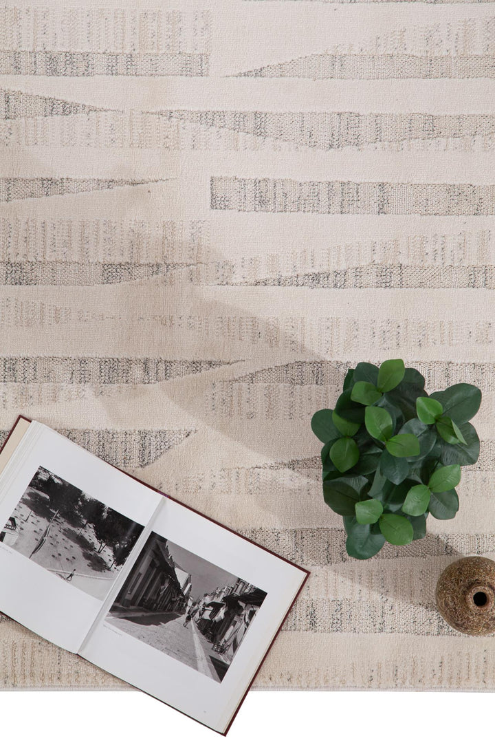 Μοντέρνο Χαλί Luna 2.00X2.90 - 32211A Μπεζ Royal Carpet