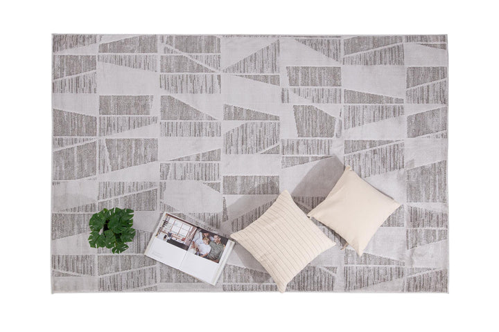 Μοντέρνο Χαλί Luna 2.00X2.50 - 32735A Γκρι Royal Carpet