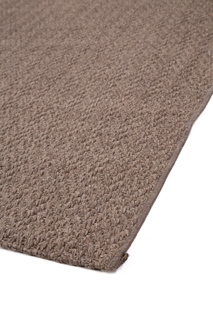 Ψάθινο Χαλί Καφέ Eco Royal Carpet 0.80X1.50