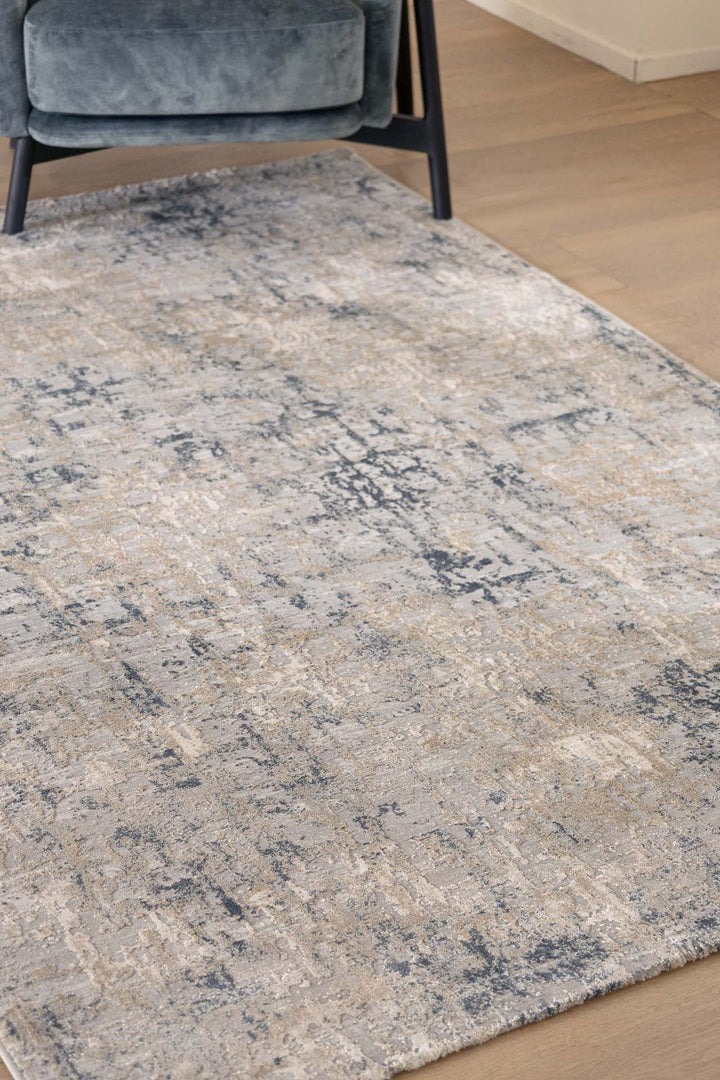 Μοντέρνο Χαλί Γκρι Πολυεστερικό Silky Royal Carpet 1.60Χ2.30 (360A)