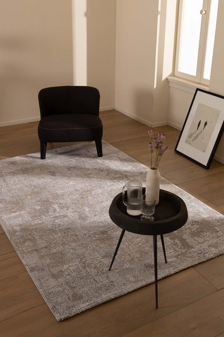 Μοντέρνο Χαλί Γκρι Πολυεστερικό Madisson(36A) Royal Carpet 1.60X2.30