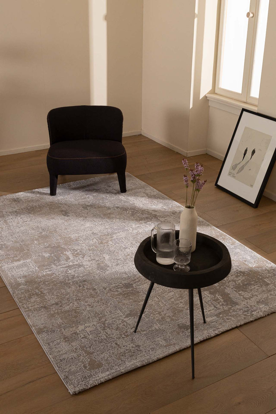Μοντέρνο Χαλί Γκρι Πολυεστερικό Madisson(36A) Royal Carpet 1.60X2.30