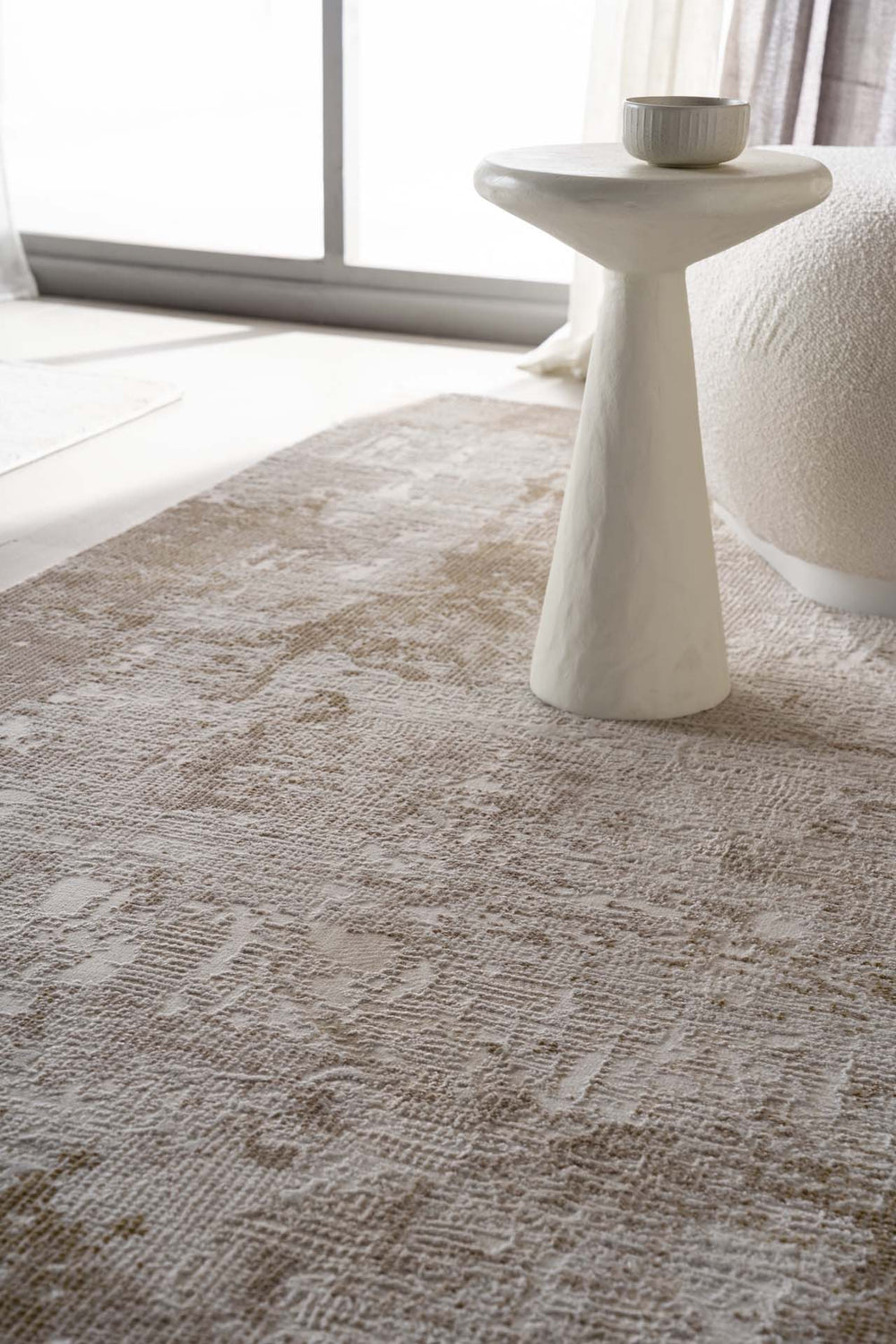 Μοντέρνο Χαλί Εκρού Πολυεστερικό Madisson(36A) Royal Carpet 1.60X2.30