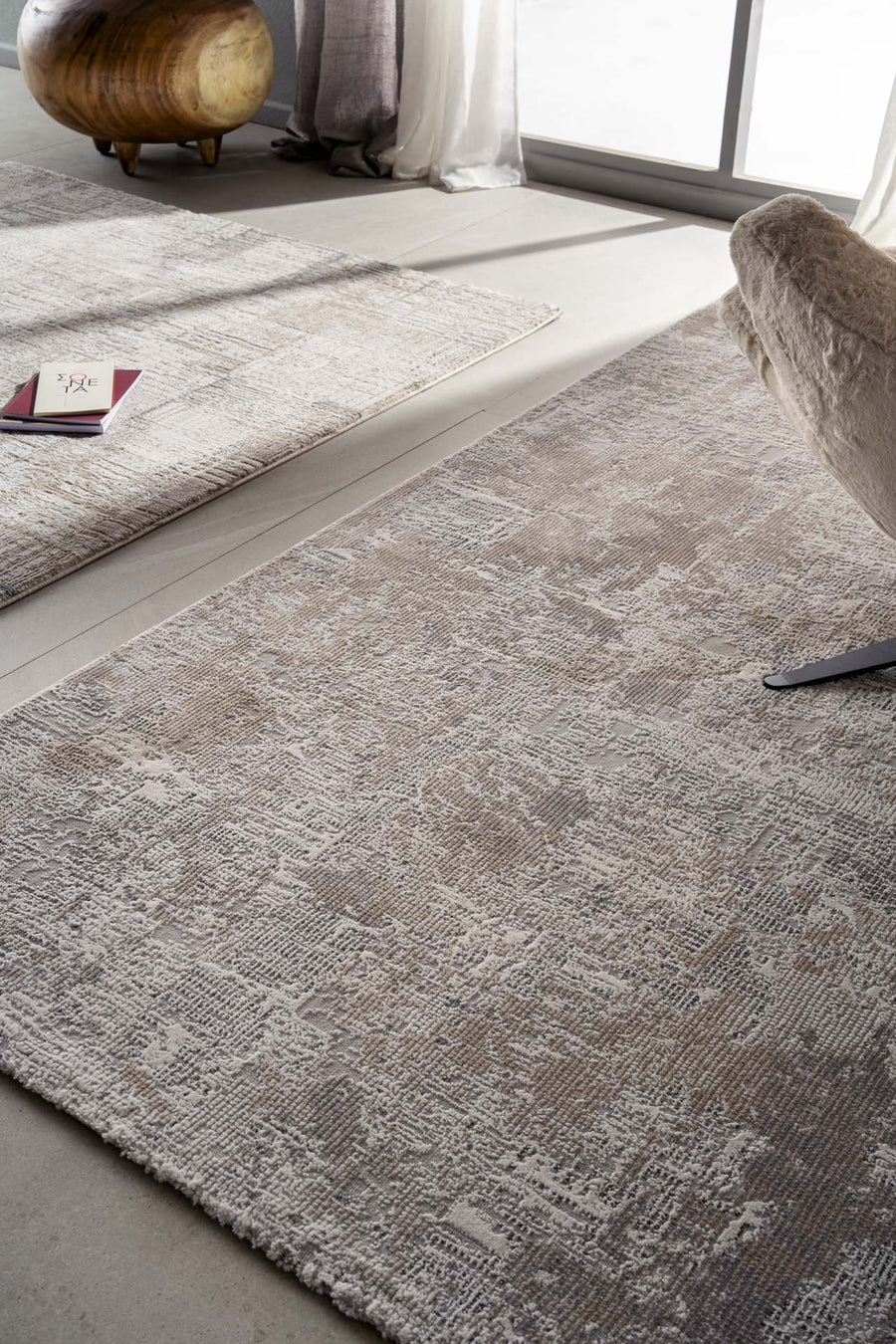 Μοντέρνο Χαλί Γκρι Πολυεστερικό Madisson(36A) Royal Carpet 1.33X1.90