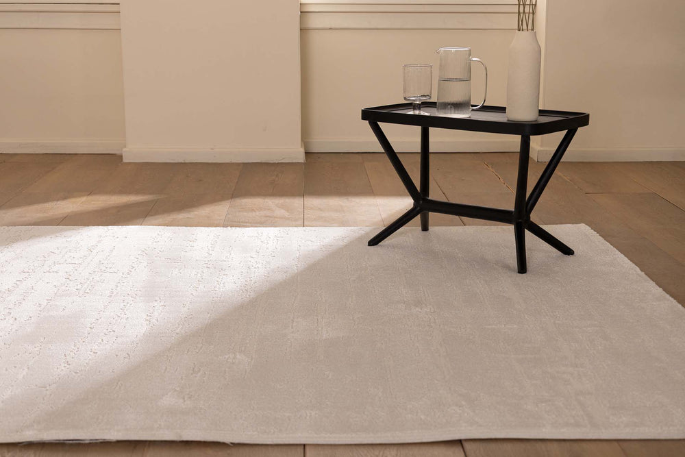 Μοντέρνο Χαλί Εκρού Bianca 240Χ300 Royal Carpet (379ACREAM)