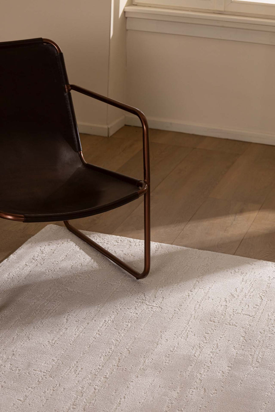 Μοντέρνο Χαλί Εκρού Bianca 160Χ230 Royal Carpet (379ACREAM)
