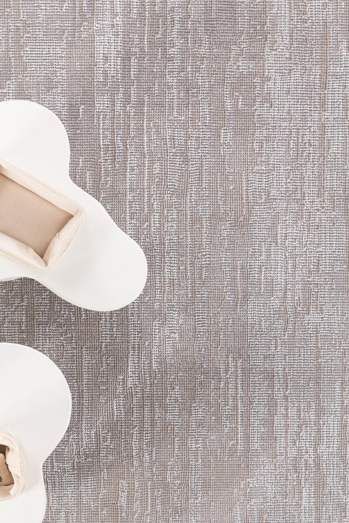 Μοντέρνο Χαλί Γκρι-Μπεζ Πολυεστερικό Madisson(37A) Royal Carpet 1.60X2.30