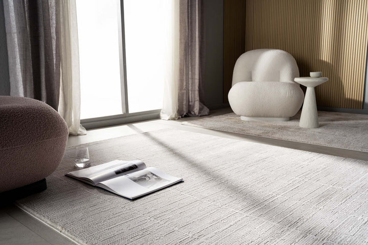 Μοντέρνο Χαλί Εκρού Πολυεστερικό Madisson(39A) Royal Carpet 1.60X2.30