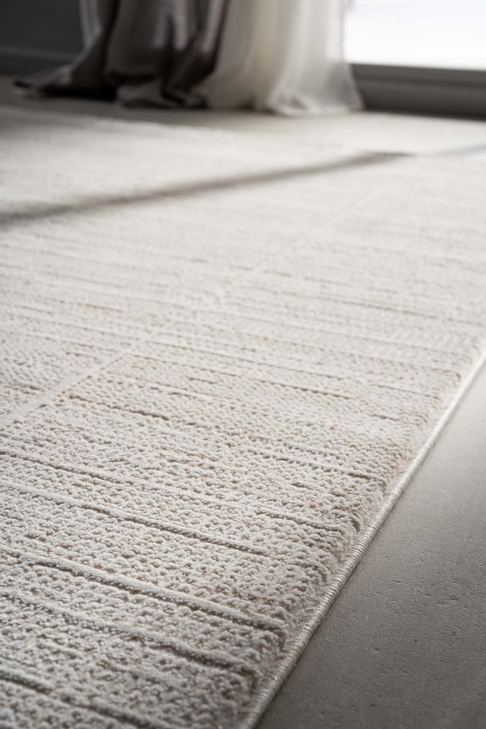Μοντέρνο Χαλί Εκρού Πολυεστερικό Madisson(39A) Royal Carpet 1.60X2.30