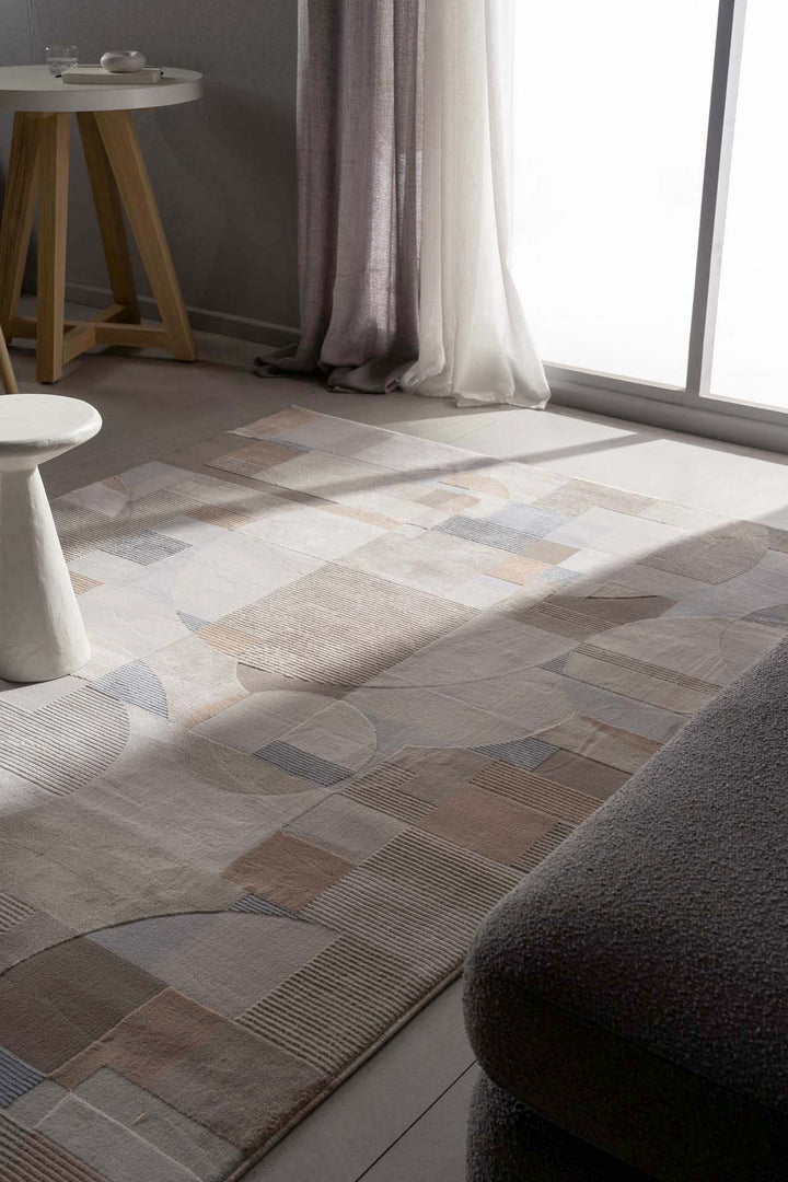 Μοντέρνο Χαλί Καφέ Mona Royal Carpet 160Χ230 (409 BROWN/PUDRA)
