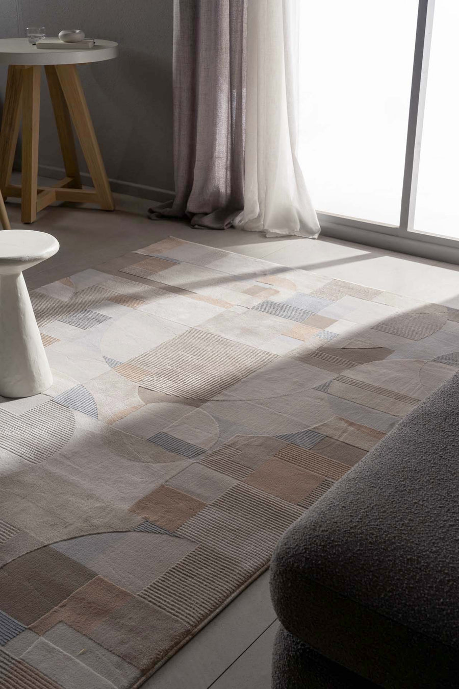 Μοντέρνο Χαλί Καφέ Mona Royal Carpet 160Χ230 (409 BROWN/PUDRA)