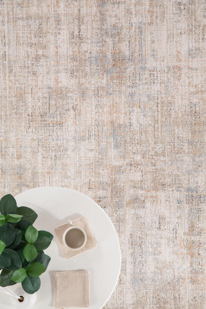 Μοντέρνο Χαλί Μπεζ/Μπλε Mona Royal Carpet 160Χ230 (415 BEIGE/BLUE)