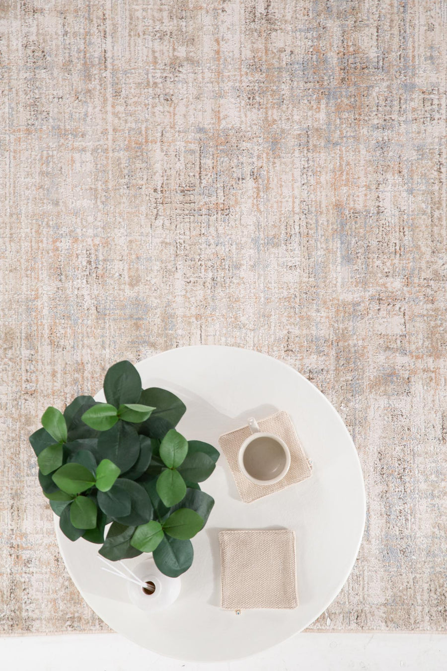 Μοντέρνο Χαλί Μπεζ/Μπλε Mona Royal Carpet 200X250 (415 BEIGE/BLUE)