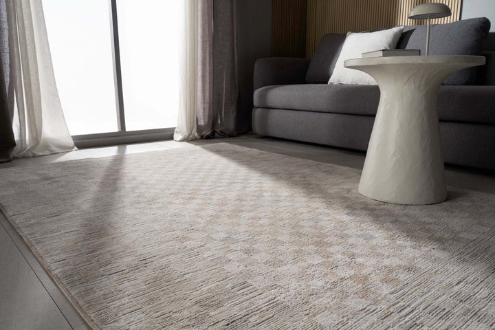 Μοντέρνο Χαλί Μπεζ/Μπλε Mona Royal Carpet 200X250 (421 BEIGE/BLUE)
