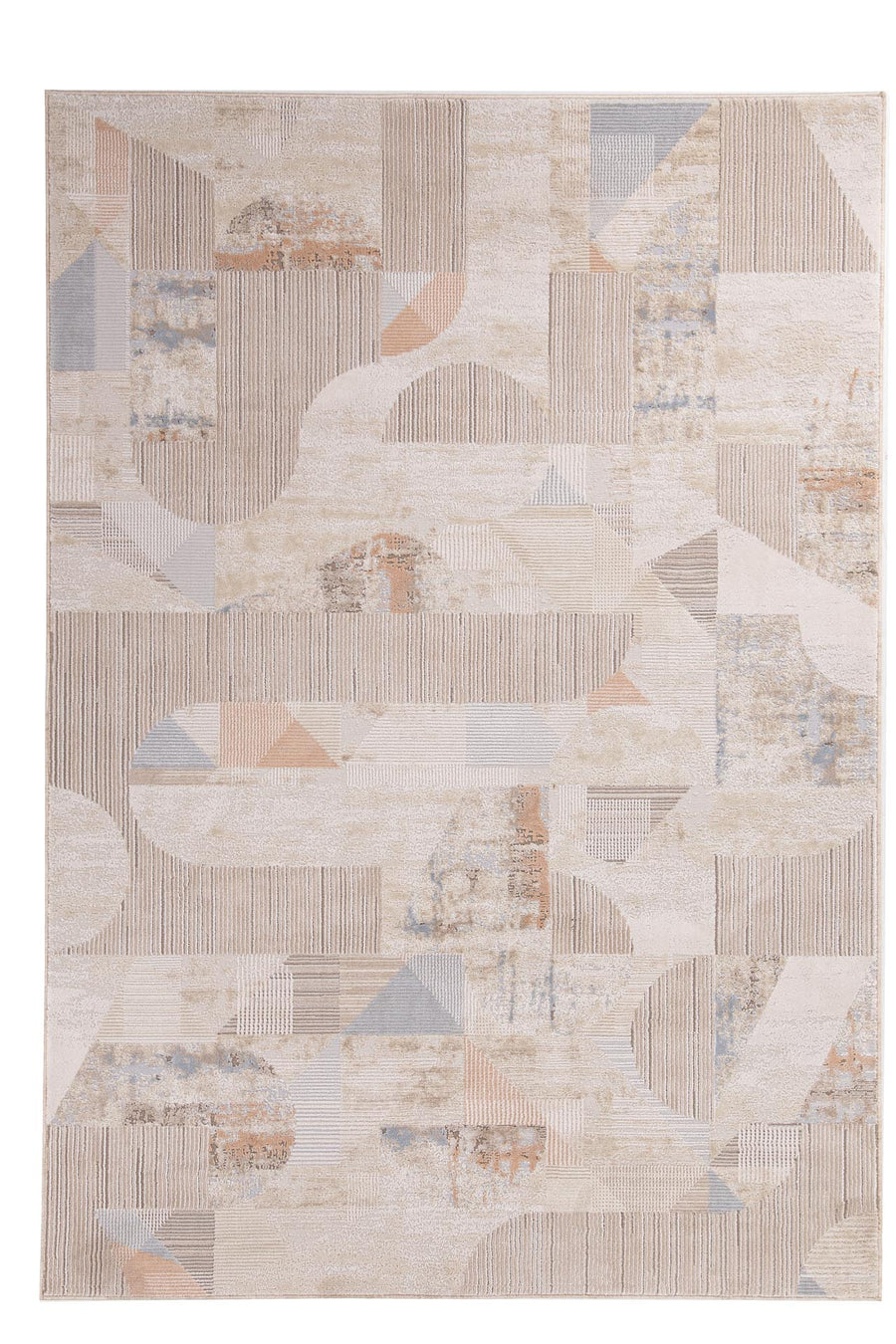 Μοντέρνο Χαλί Μπεζ/Μπλε Mona Royal Carpet 240X300 (422 BEIGE/BLUE)