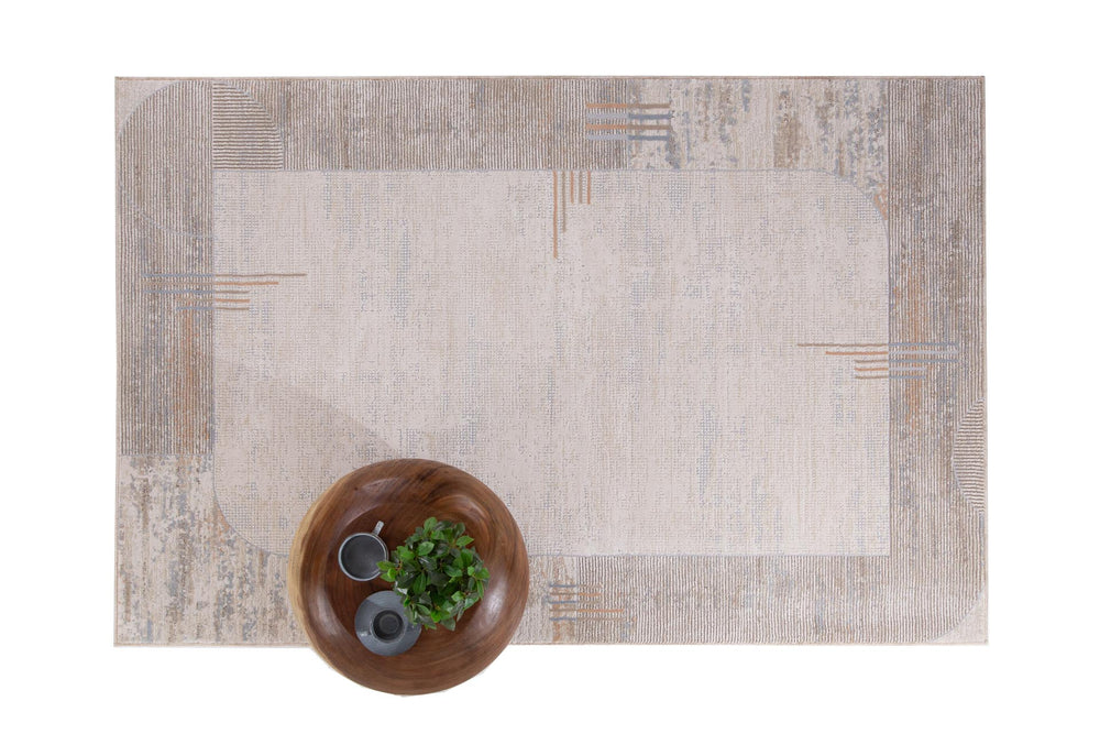 Μοντέρνο Χαλί Μπεζ/Καφέ Mona Royal Carpet 200X250 (447 BEIGE/BROWN)