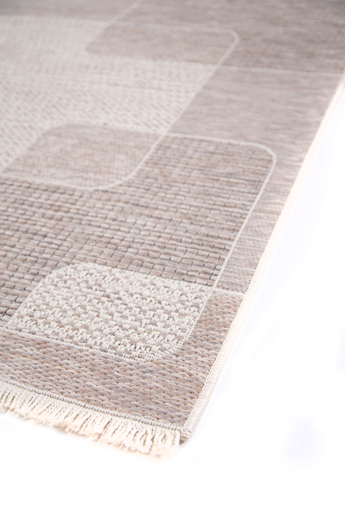 Ψάθινο Χαλί Μπεζ-Γκρι Oria Royal Carpet 1.40Χ2.00