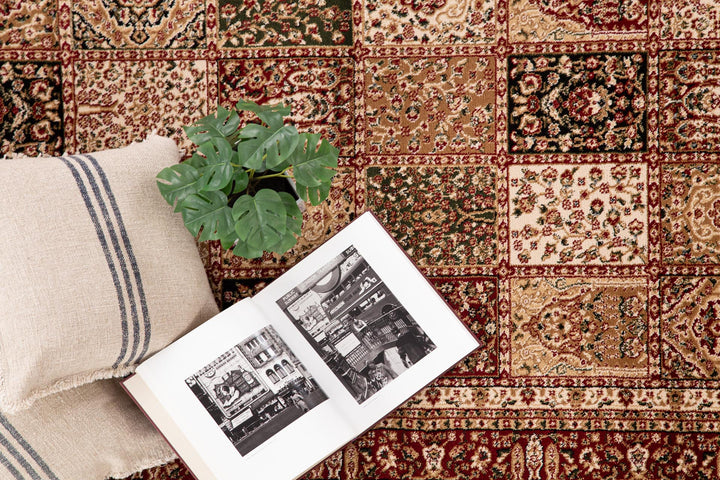Κλασικό Χαλί Κόκκινο από Προπυλένιο Teheran(5093) Royal Carpet 1.60X2.30