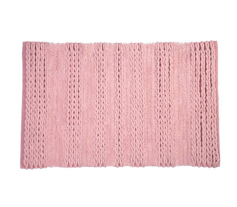 Ροζ Χαλάκι Μπάνιου Life Nef-Nef Homeware 60X90