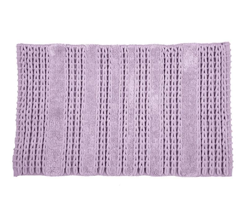 Λιλά Χαλάκι Μπάνιου Life Nef-Nef Homeware 60X90