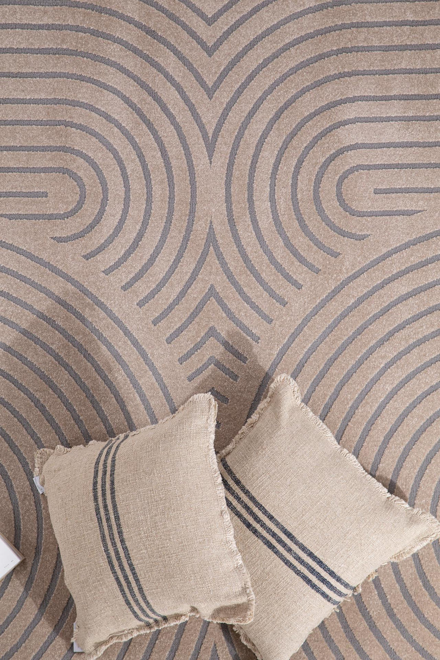 Μοντέρνο Χαλί Μπεζ Πολυεστερικό Organic Royal Carpet 2.00X2.90