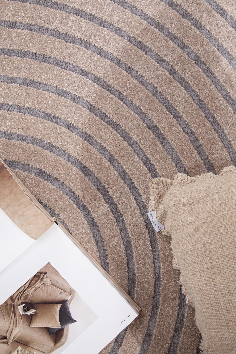 Μοντέρνο Χαλί Μπεζ Πολυεστερικό Organic Royal Carpet 2.00X2.90