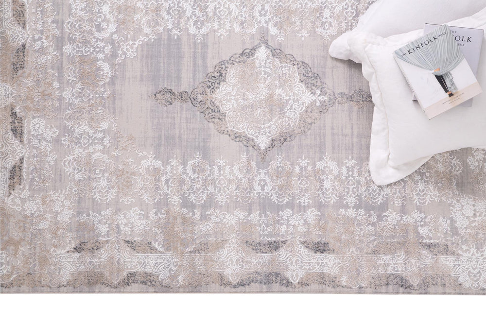 Vintage Χαλί Γκρι Πολυεστερικό Infinity Royal Carpet 2.00X2.50