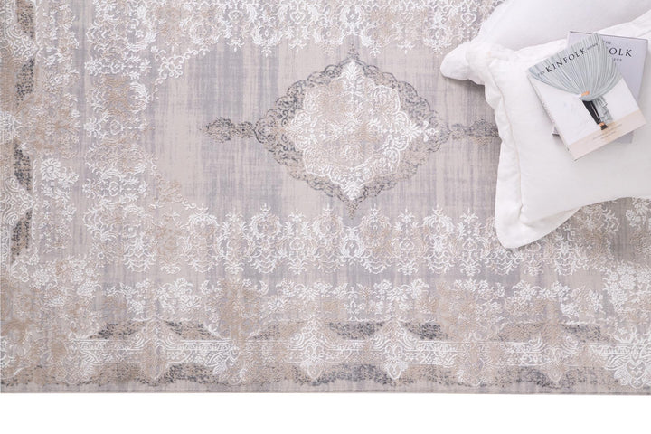 Vintage Χαλί Γκρι Πολυεστερικό Infinity Royal Carpet 2.00X2.90