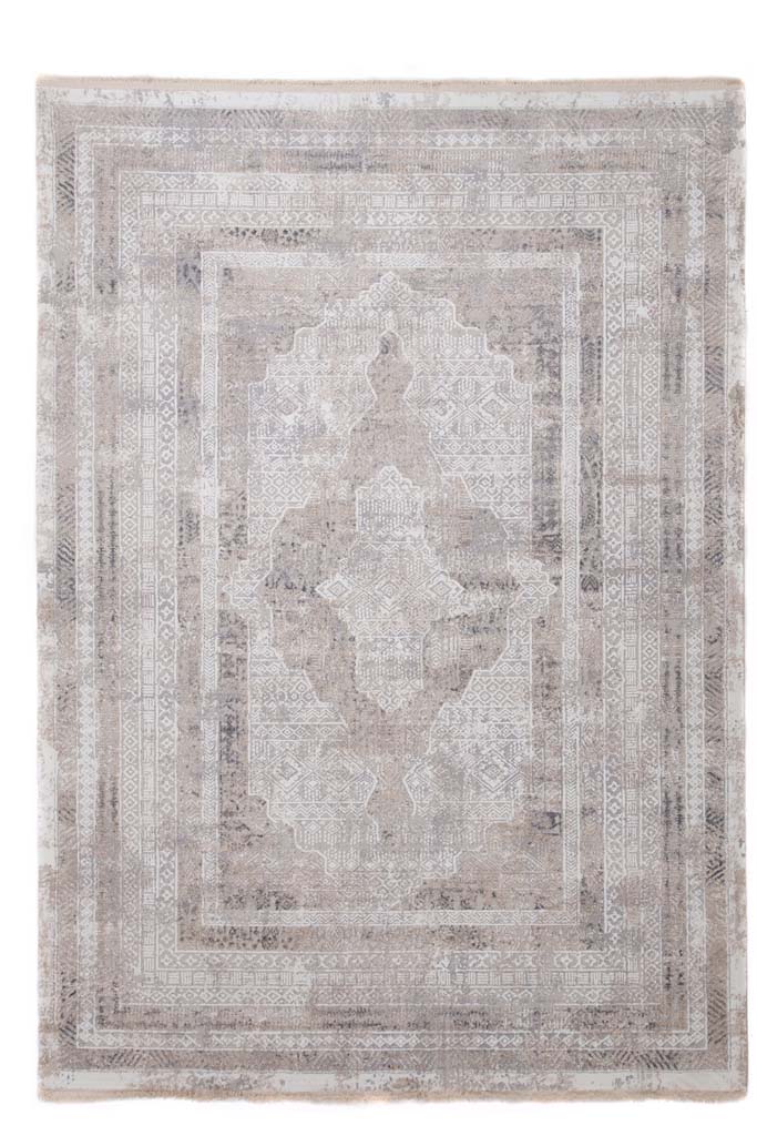 Vintage Χαλί Γκρι-Λευκό Πολυεστερικό Infinity Royal Carpet 2.50X3.50