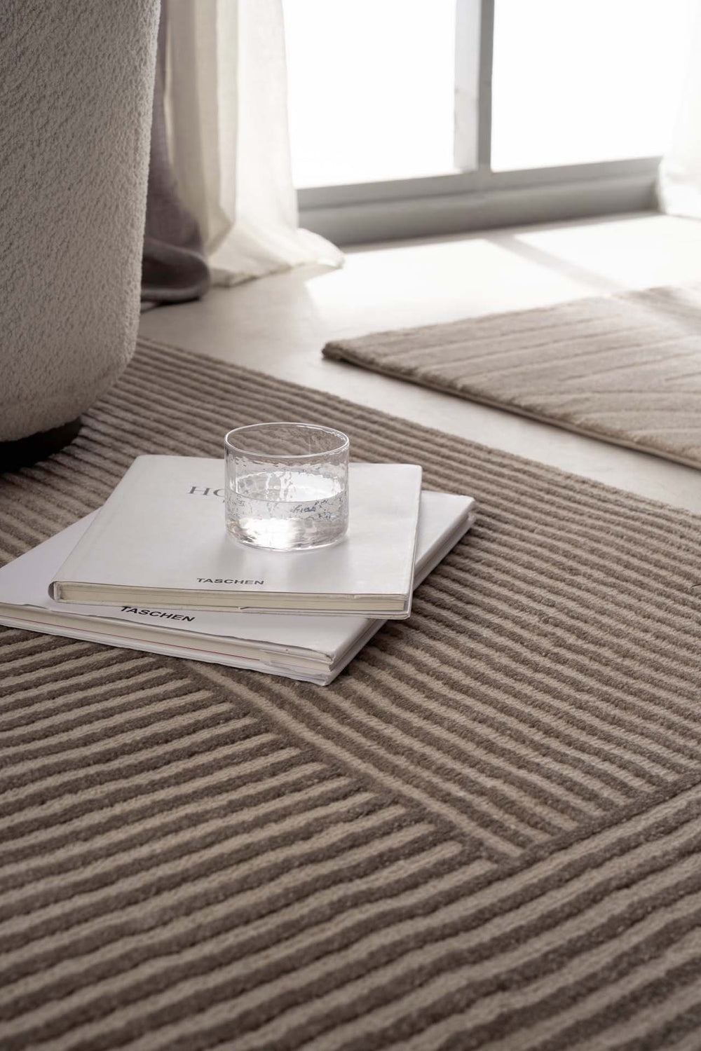 Μοντέρνο Χαλί Σκούρο Μπεζ Πολυεστερικό Organic Royal Carpet 2.00X2.90