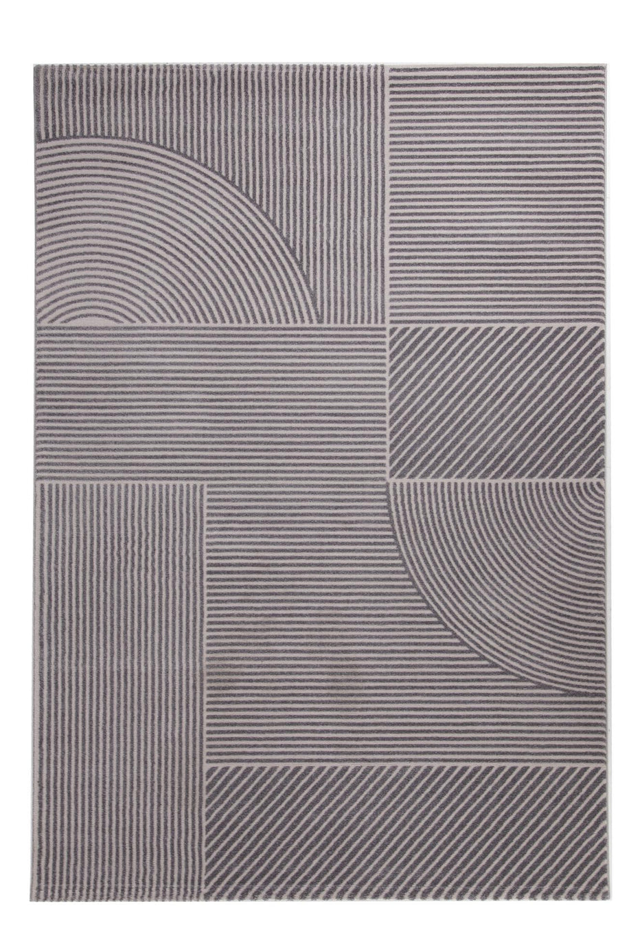 Μοντέρνο Χαλί Γκρι Πολυεστερικό Organic Royal Carpet 1.60X2.30