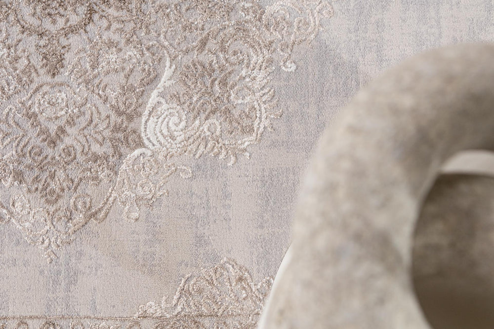 Vintage Χαλί Μπεζ Πολυεστερικό Infinity Royal Carpet 0.70X1.40