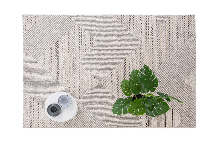 Μοντέρνο Χαλί Solid 2.00X2.50 - 618 Λευκό Royal Carpet