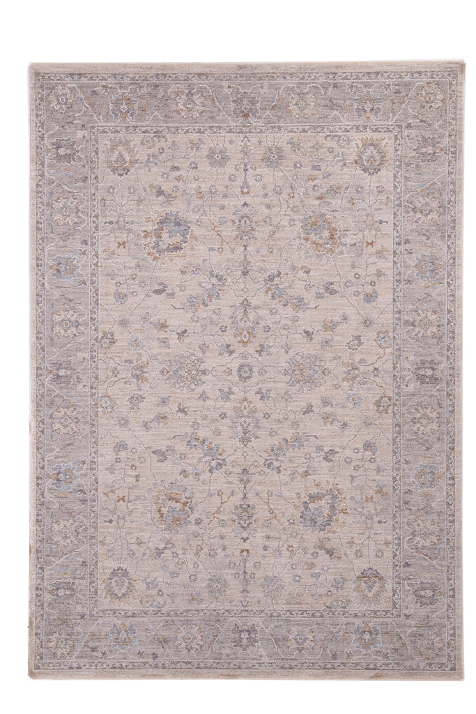 Vintage Χαλί Ανοιχτό Γκρι Πολυεστερικό Tabriz(675) Royal Carpet 1.40X1.90