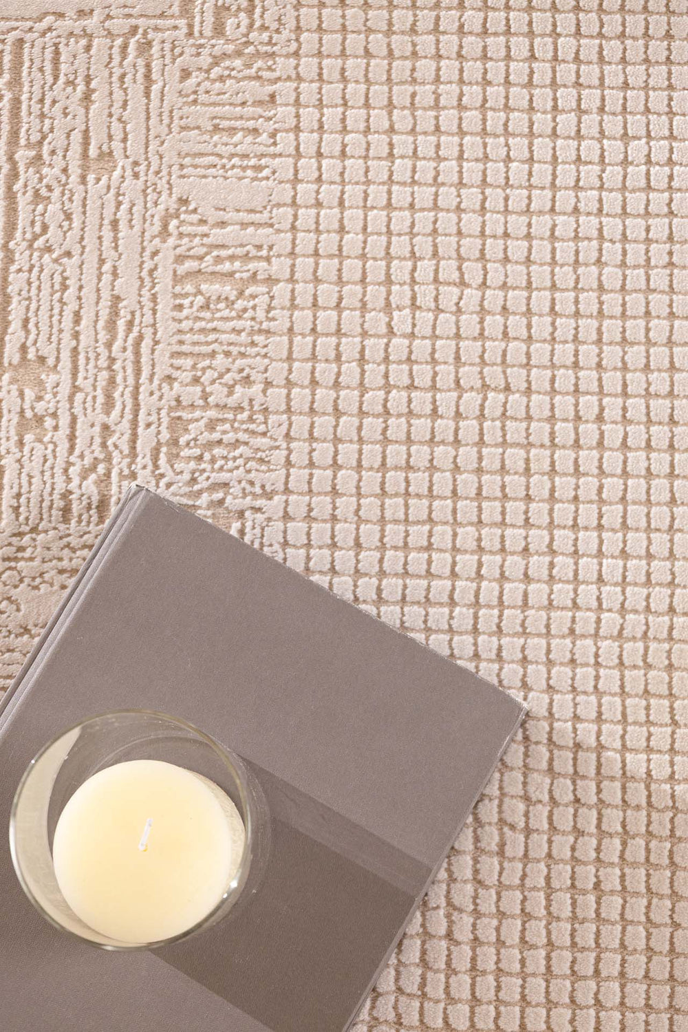 Μοντέρνο Χαλί Μπεζ Bianca 240Χ300 Royal Carpet (680ABEIGE)